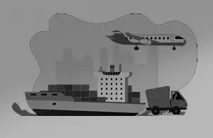 Heavy Equipment Transport Truck