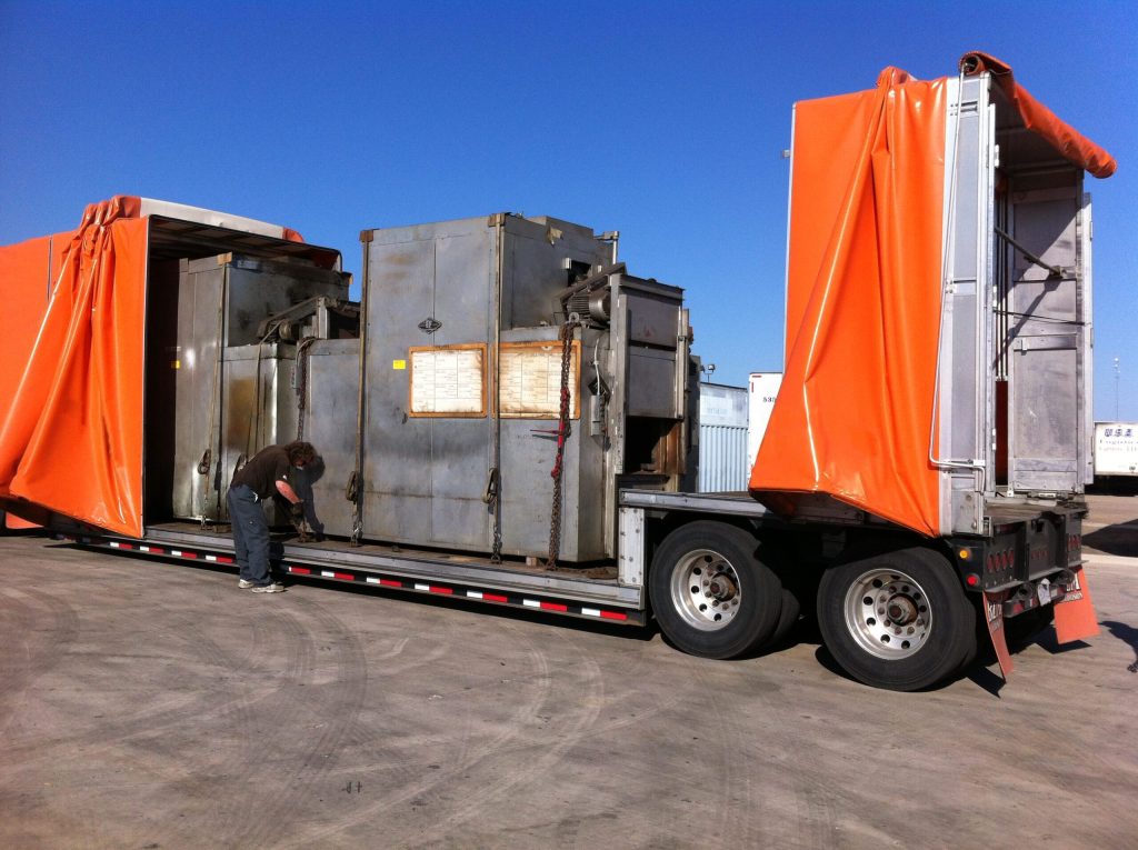 What are the benefits of using a Conestoga truck?